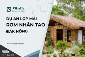 Dự án lợp mái rơm nhân tạo Đắk Nông