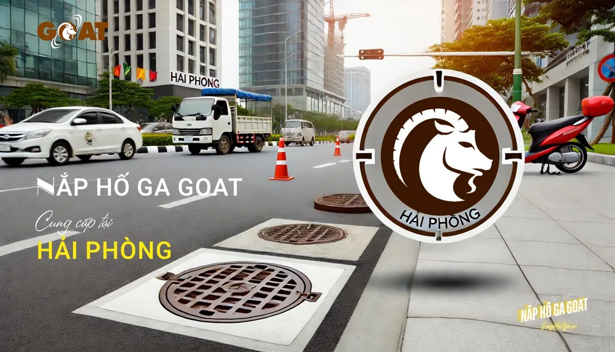 Dự án nắp hố ga ở Hải Phòng