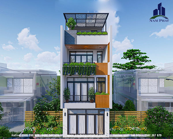 Thiết kế, thi công xây dựng nhà phố