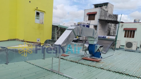 Dự án hệ thống hút khói bếp dân dụng