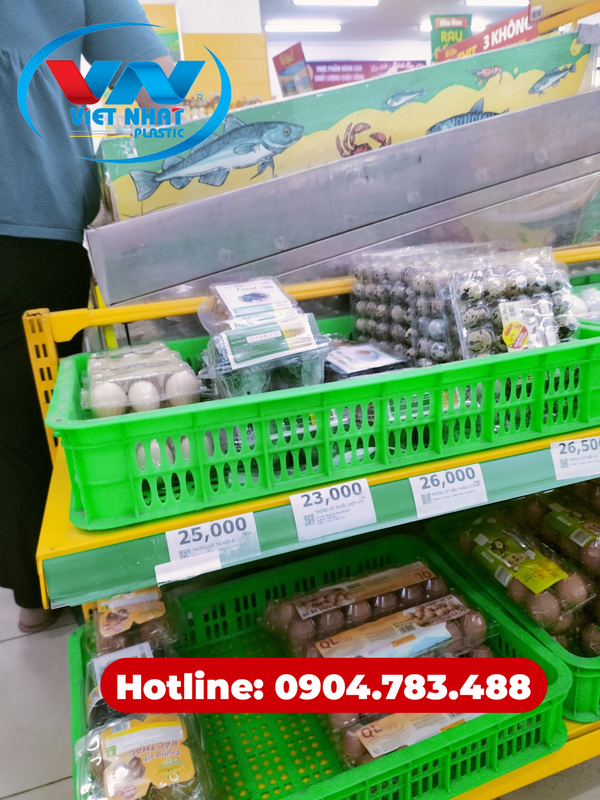 Dự án sóng nhựa VN18-HL cho bách hóa xanh