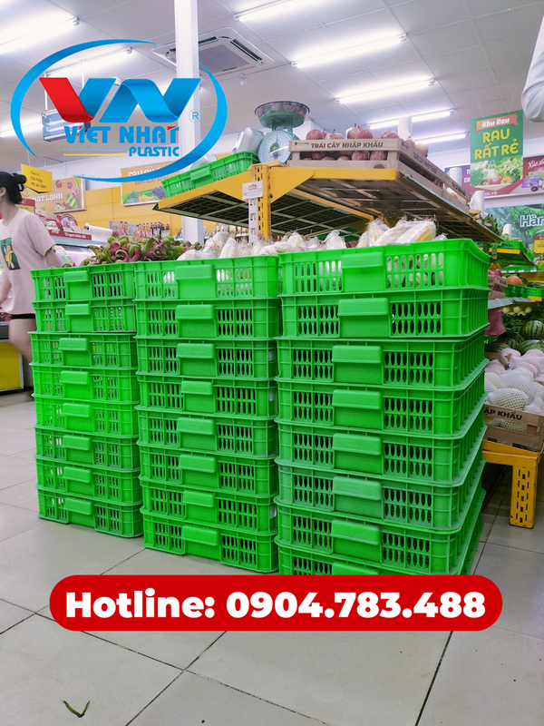 Dự án sóng nhựa VN18-HL cho bách hóa xanh