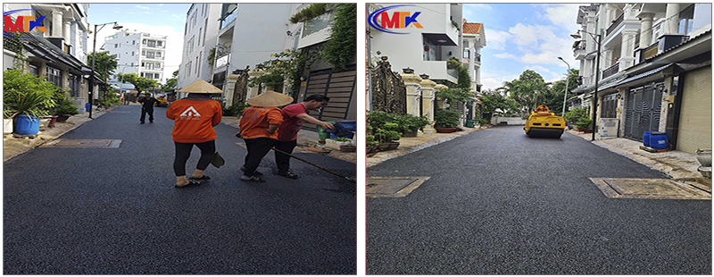 Dự án thi công đường nhựa tại Thủ Đức