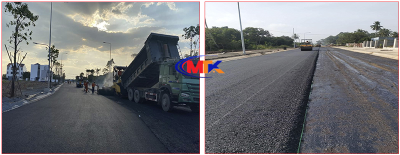 Dự án thi công đường nhựa tại Bến Tre