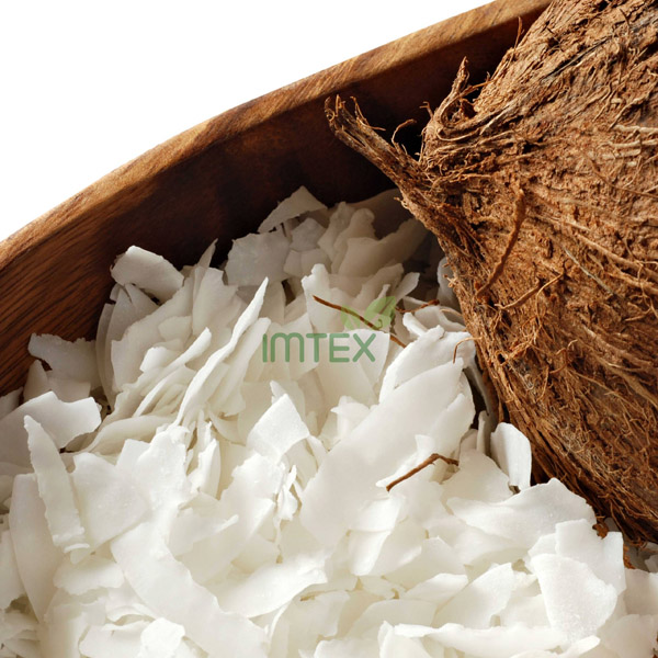 Cơm dừa sấy dạng miếng