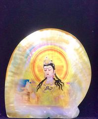 Đức Phật in vỏ sò