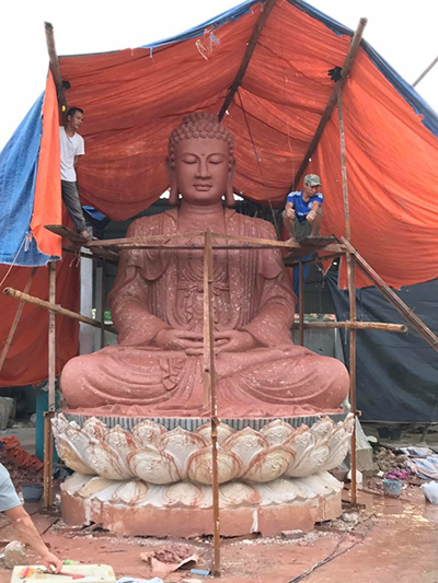 Đúc tượng phật, chuông lớn