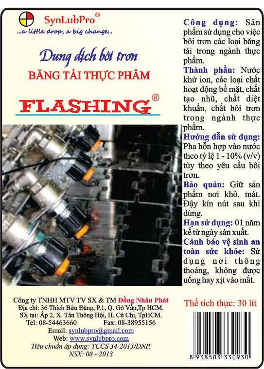 Dung dịch bôi trơn băng tải thực phẩm