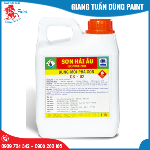 Dung môi sơn cao su Clo hóa Hải Âu