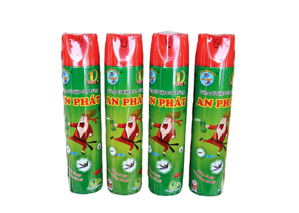 Chai xịt côn trùng sắt