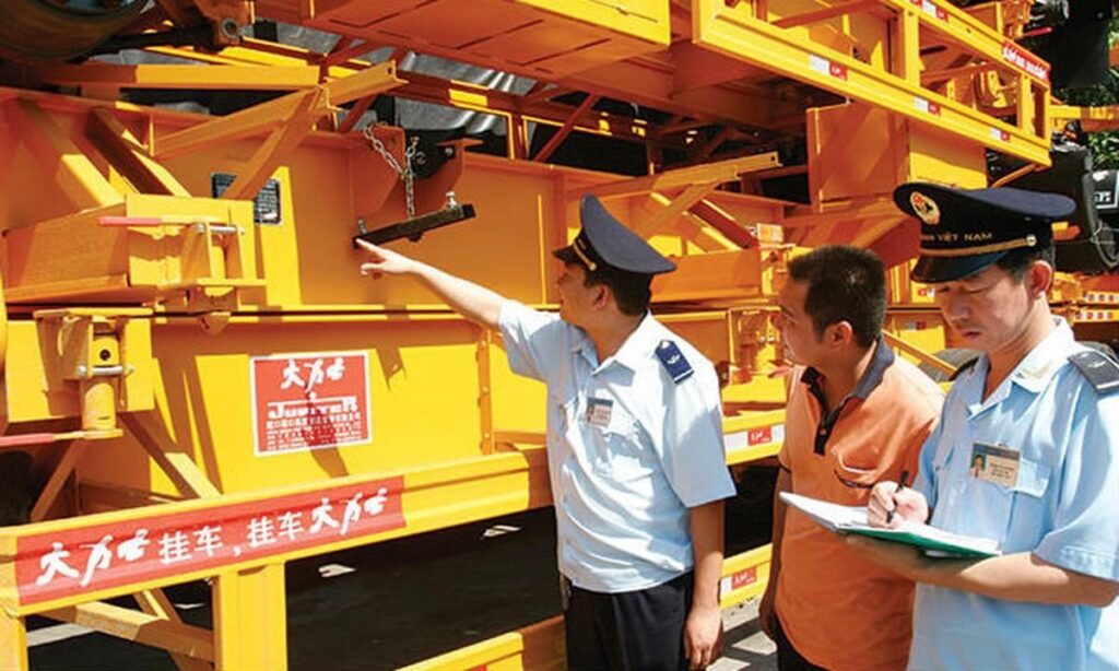 Dịch vụ hải quan nhập khẩu máy móc