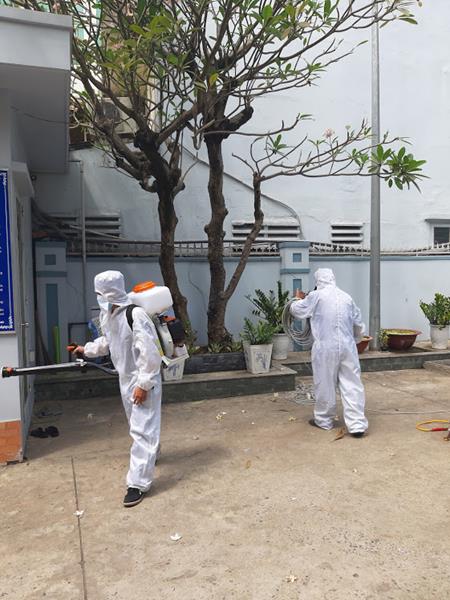 Dịch vụ phun khử trùng, diệt khuẩn