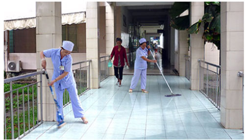 Bảo vệ mục tiêu công trường