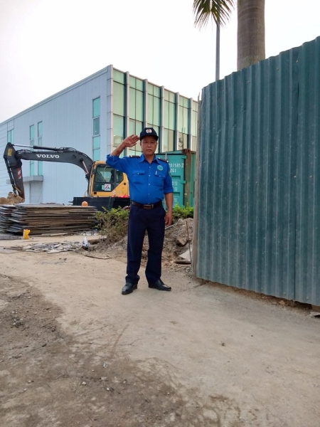Bảo vệ mục tiêu công trường