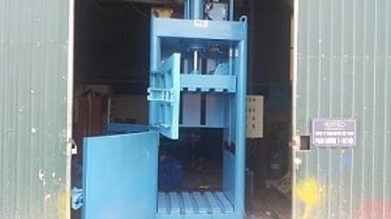 Máy ép rác thải