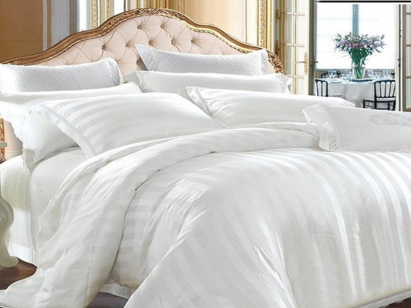 Ga mền Cotton sọc khách sạn