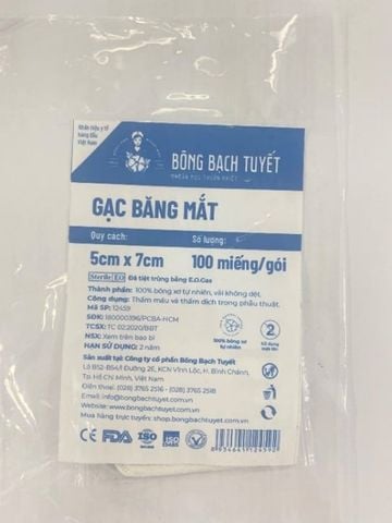 Gạc băng mắt