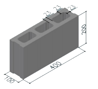Gạch 3 lỗ A100L3