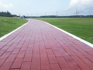 Gạch bê tông tự chèn