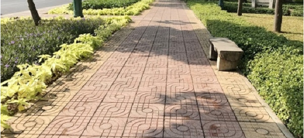 Gạch terrazo mắt nai đỏ