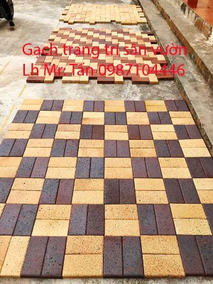 Gạch trang trí sân vườn