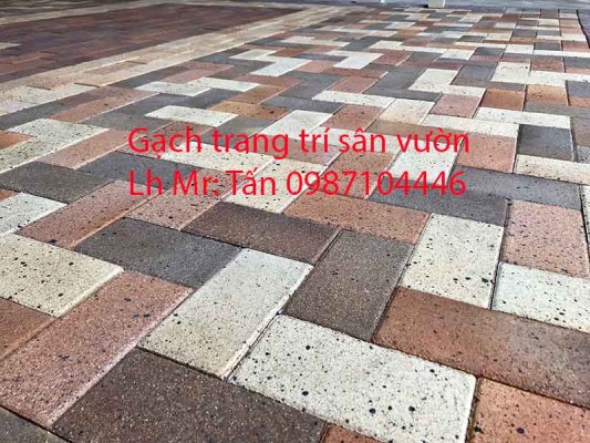 Gạch trang trí sân vườn