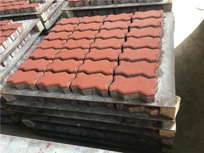 Gạch lát vỉa hè con sâu