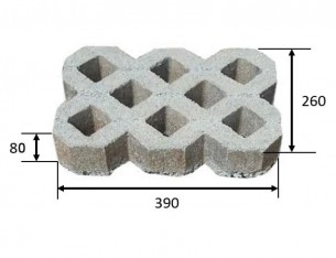 Gạch trồng cỏ block