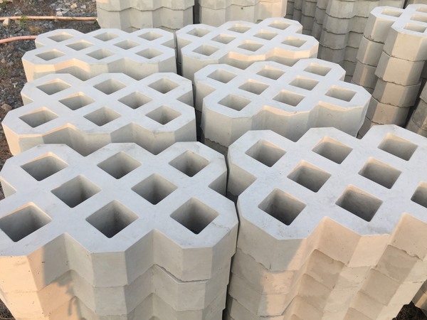 Gạch trồng cỏ 8 lỗ