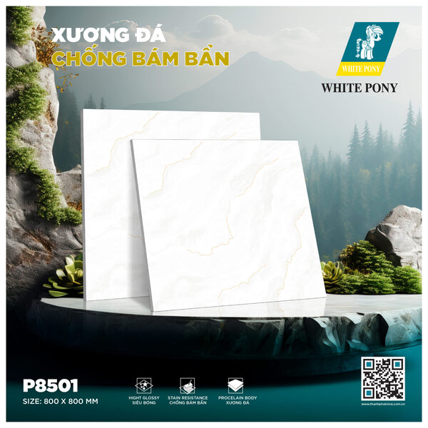 Gạch White Pony P8501