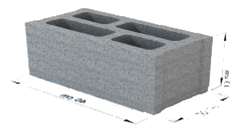 Gạch xây dựng 400x130x200
