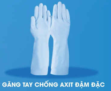 Găng tay chống axit đậm đặc