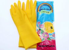 Găng tay combi size S - màu vàng