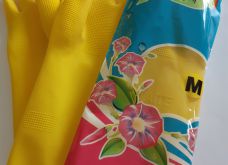 Găng tay compi size M - màu vàng
