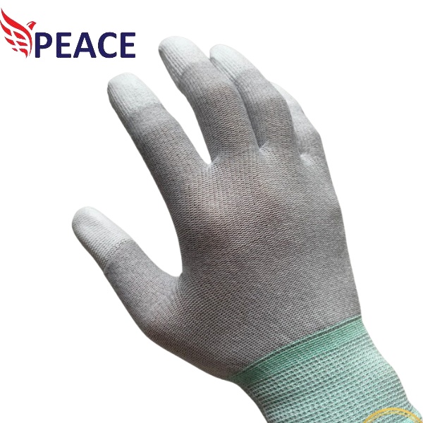 Găng tay chống tĩnh điện phủ ngón PU
