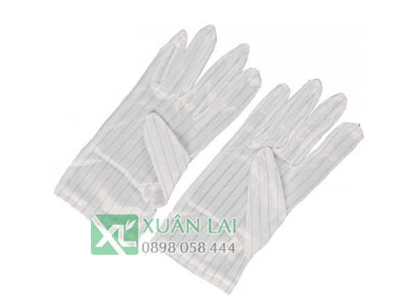Găng tay vải chống tĩnh điện Polyester