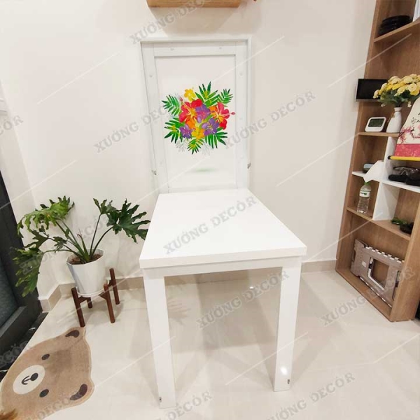 Bàn ăn chung cư khung hộp gấp gọn