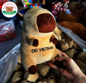 Gấu bông Cabybara quảng cáo