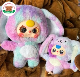 Gấu bông cosplay tai thỏ đáng yêu