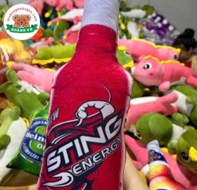 Gấu bông hình chai Sting