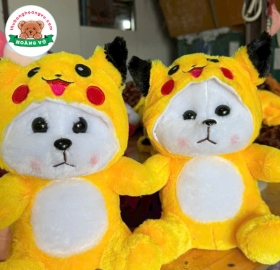Gấu bông hóa trang cosplay Pikachu