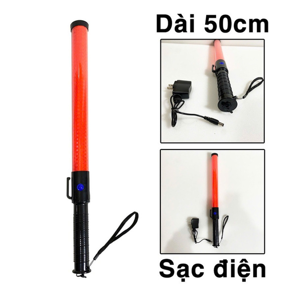 Gậy chỉ huy sạc đèn