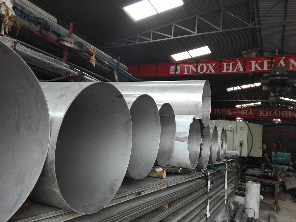 Gia công inox cuộn ống