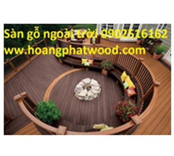 Ván sàn gỗ tự nhiên ngoài trời