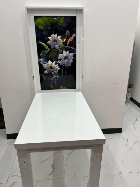 Bàn ăn treo tường gấp gọn