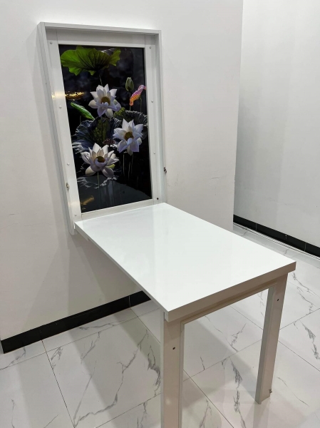 Bàn ăn treo tường gấp gọn