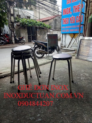 Ghế đôn inox
