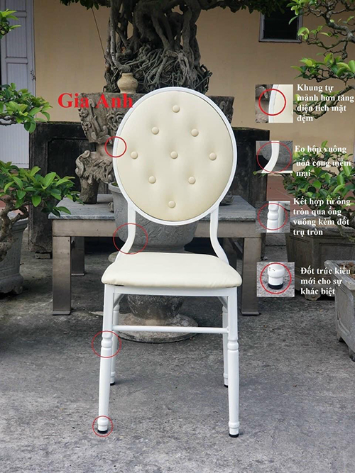 Ghế Champank V30 ( đệm kem)