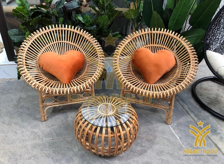 Ghế Cafe mây tự nhiên HTT-M21