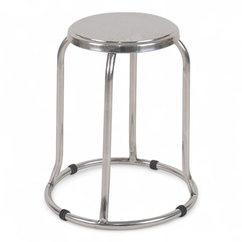 Ghế đôn inox mặt thấp
